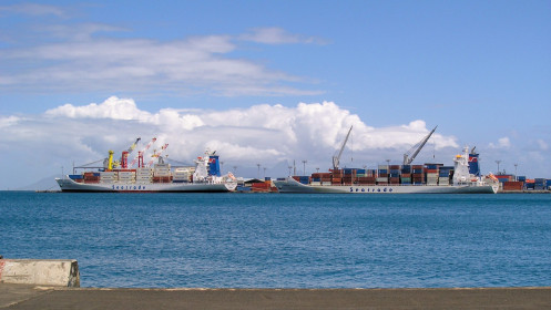 Papeete-Le port